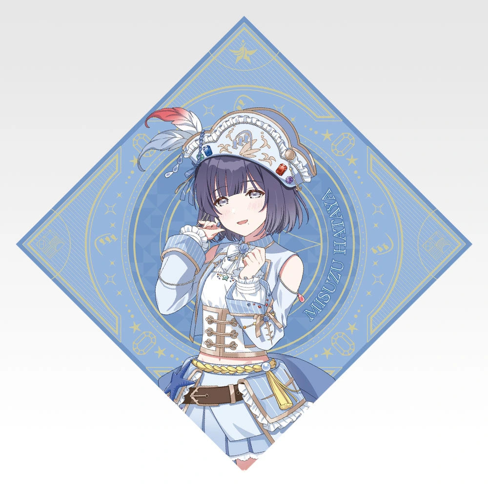 Ichiban Kuji Gakuen Idolmaster Part 6 - F Prize Original Illustration Bandana Towels Complete Set Of 13 Types