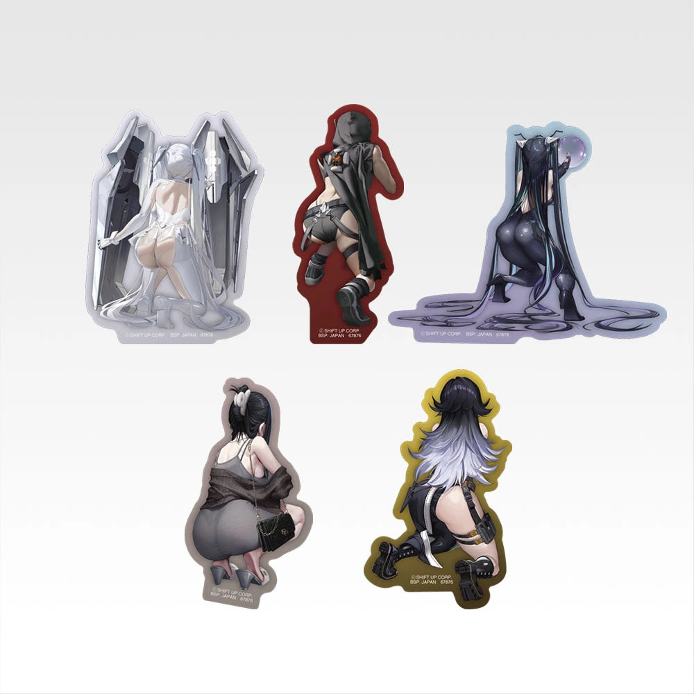 Ichiban Kuji Goddess of Victory: Nikke Chapter 6 - I Prize Back-Catching Stickers Complete Set of 6 Types