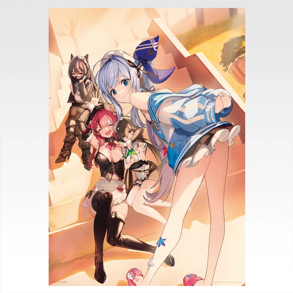 Ichiban Kuji Goddess of Victory: Nikke Chapter 7 - H Prize Clear Poster Complete Set Of 7 Types