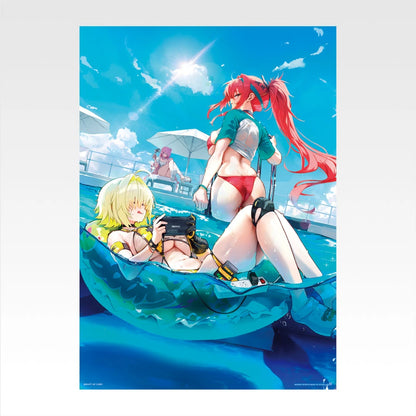 Ichiban Kuji Goddess of Victory: Nikke Chapter 8 - G Prize Clear Poster Complete Set of 10 Types