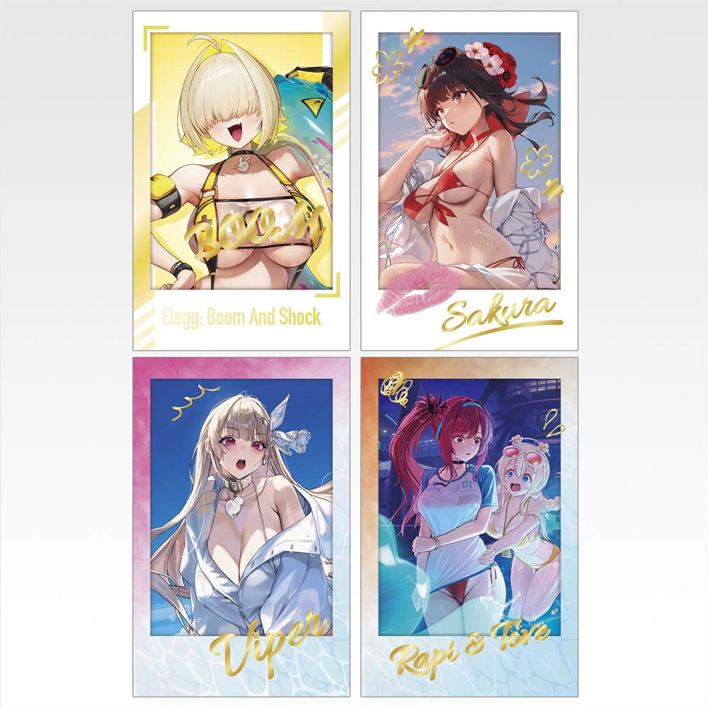 Ichiban Kuji Goddess of Victory: Nikke Chapter 8 - I Prize Summer Memories Photo Card Set Complete Set of 8 Types
