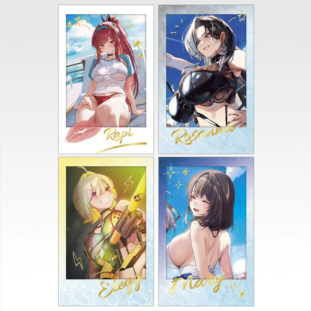 Ichiban Kuji Goddess of Victory: Nikke Chapter 8 - I Prize Summer Memories Photo Card Set Complete Set of 8 Types