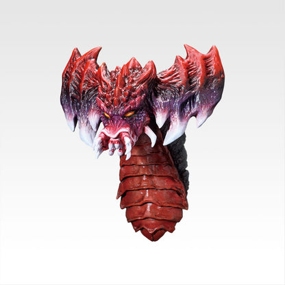 Ichiban Kuji Godzilla Monster Dance Wild Things - E Prize Monster Head Magnet Complete Set of 4 Types