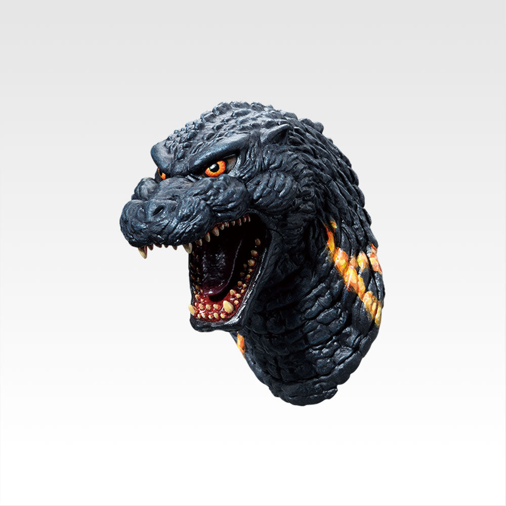 Ichiban Kuji Godzilla Monster Dance Wild Things - E Prize Monster Head Magnet Complete Set of 4 Types