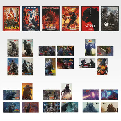 Ichiban Kuji Godzilla The Legend of the Most Terrifying Monster King - F Prize Godzilla Graphic Collection Complete Set of 12 Types
