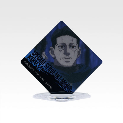 Ichiban Kuji Golden Kamuy Gold Nugget Scramble - H Prize Acrylic Stand Complete Set of 12 Types