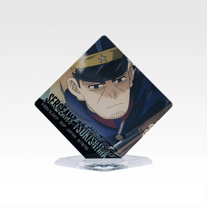 Ichiban Kuji Golden Kamuy Gold Nugget Scramble - H Prize Acrylic Stand Complete Set of 12 Types