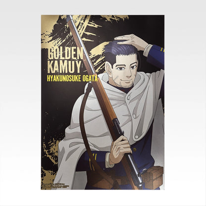 Ichiban Kuji Golden Kamuy Gold Nugget Scramble - I Prize Visual Sheet Complete Set of 12 Types