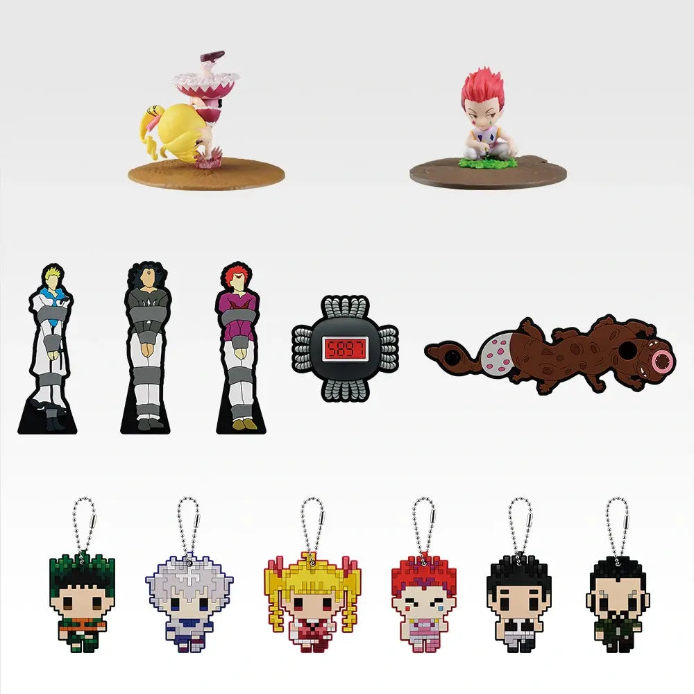 Ichiban Kuji HUNTER×HUNTER Greed Island 2 - J Prize Rubber Collection Complete Set of 13 Types
