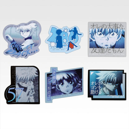 Ichiban Kuji HUNTER×HUNTER Zoldyck Family - J Prize Sticker Collection Complete Set of 10 Types