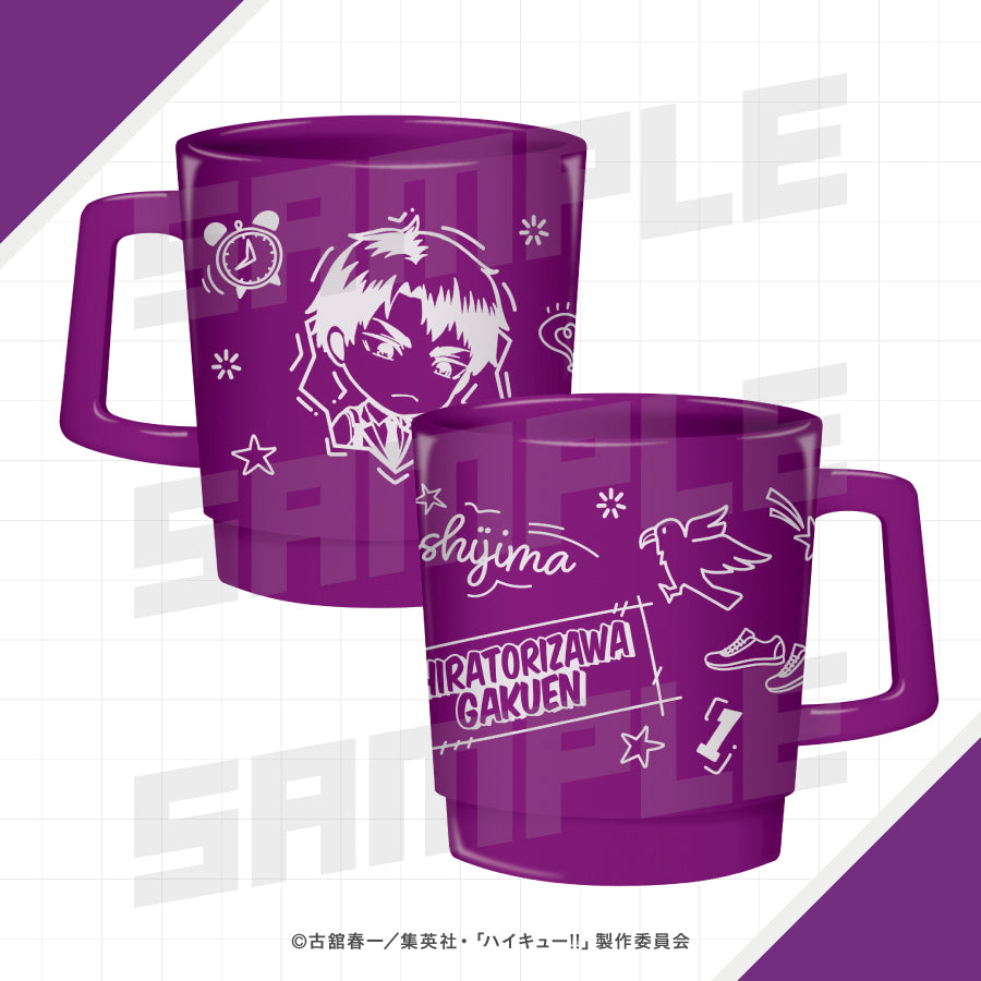 Good Smile Kuji Haikyu!! Good Smile Company Lottery Haikyu!! - F Prize Stackable Plastic Cups Complete Set of 6 Types