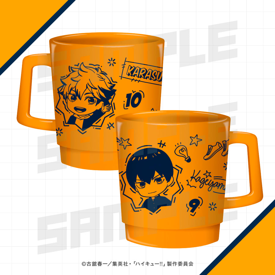 Good Smile Kuji Haikyu!! Good Smile Company Lottery Haikyu!! - F Prize Stackable Plastic Cups Complete Set of 6 Types