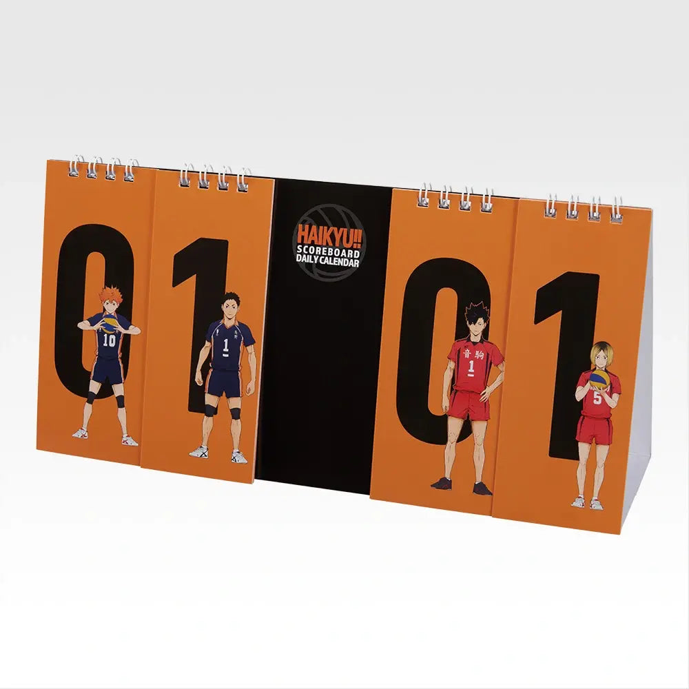 Ichiban Kuji Haikyu!! Karasuno's Future - E Prize Scoreboard Style Perpetual Calendar