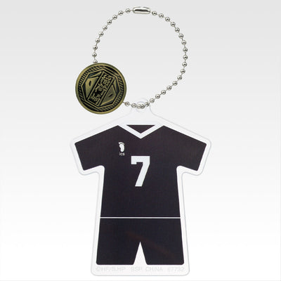 Ichiban Kuji Haikyu!! Road to the Nationals - F Prize Acrylic Charm with School Icon Button Complete Set of 15 Types