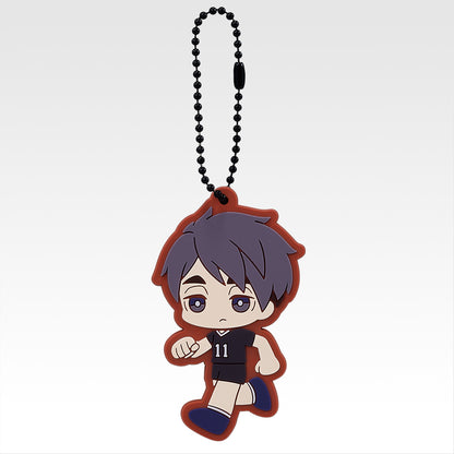 Ichiban Kuji Haikyu!! Road to the Nationals - H Prize Rubber Charm Complete Set of 12 Types
