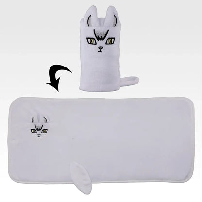 Ichiban Kuji Haikyu!! The Strongest Challenger - D Prize Fluffy Arctic Fox Blanket