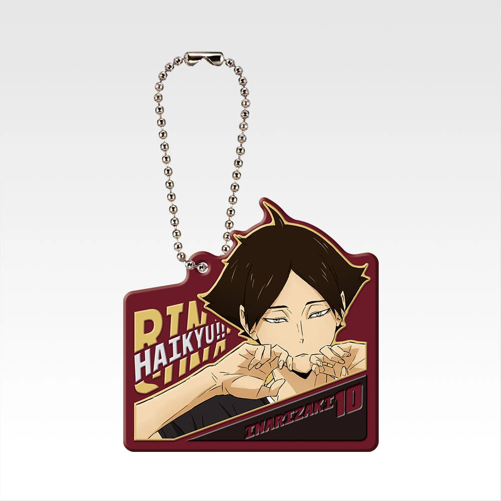 Ichiban Kuji Haikyu!! The Strongest Challenger - H Prize Rubber Charms Complete Set of 9 Types