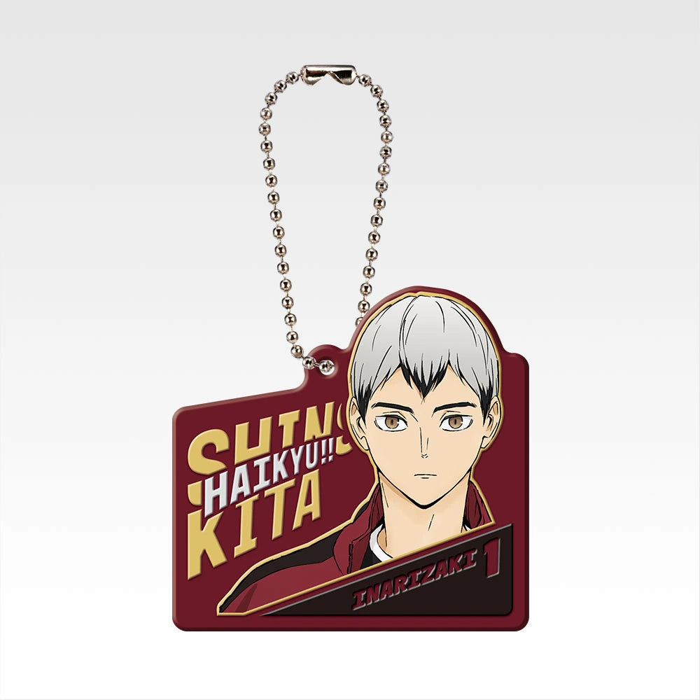 Ichiban Kuji Haikyu!! The Strongest Challenger - H Prize Rubber Charms Complete Set of 9 Types