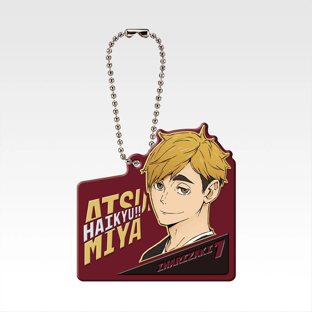 Ichiban Kuji Haikyu!! The Strongest Challenger - H Prize Rubber Charms Complete Set of 9 Types