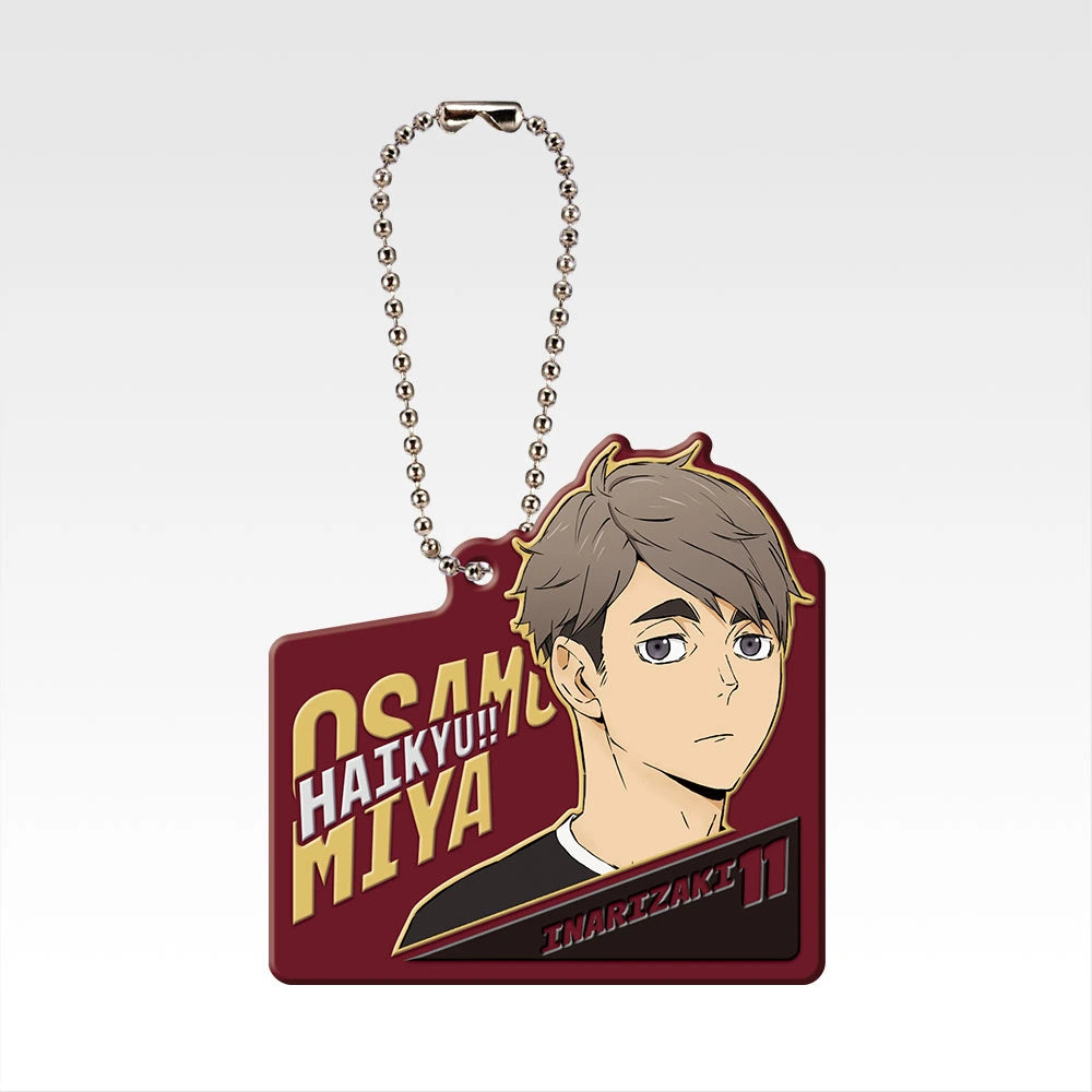 Ichiban Kuji Haikyu!! The Strongest Challenger - H Prize Rubber Charms Complete Set of 9 Types