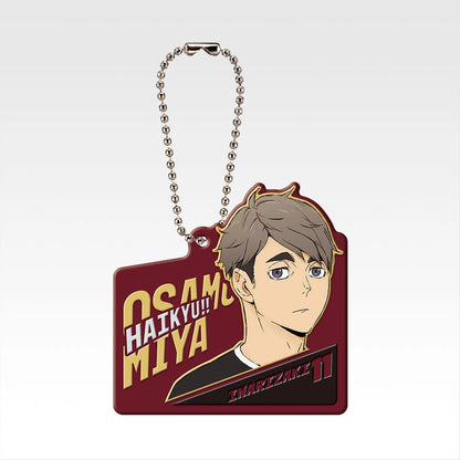 Ichiban Kuji Haikyu!! The Strongest Challenger - H Prize Rubber Charms Complete Set of 9 Types