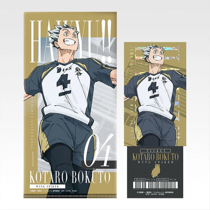 Ichiban Kuji Haikyu!! The Strongest Challenger - I Prize Ticket Case & Clear Card Complete Set of 9 Types