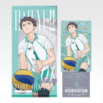 Ichiban Kuji Haikyu!! The Strongest Challenger - I Prize Ticket Case & Clear Card Complete Set of 9 Types