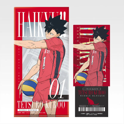 Ichiban Kuji Haikyu!! The Strongest Challenger - I Prize Ticket Case & Clear Card Complete Set of 9 Types