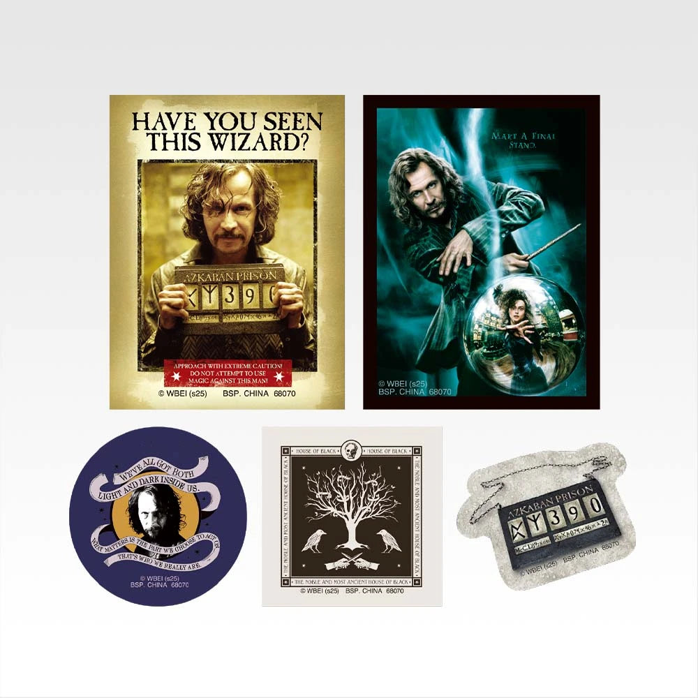 Ichiban Kuji Harry Potter Magical Holiday - J Prize Stickers Assortment Collection Complete Set of 10