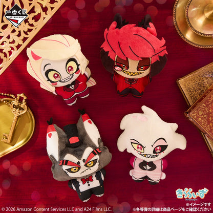 Ichiban Kuji Hazbin Hotel - D Prize Kiraraizu Mascots Complete Set of 4