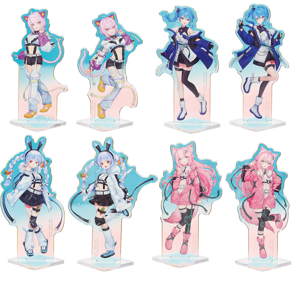 Ichiban Kuji Hololive Cyberpunk Style - Acrylic Stand Prize Aurora Acrylic Stand Complete Set of 8 Types