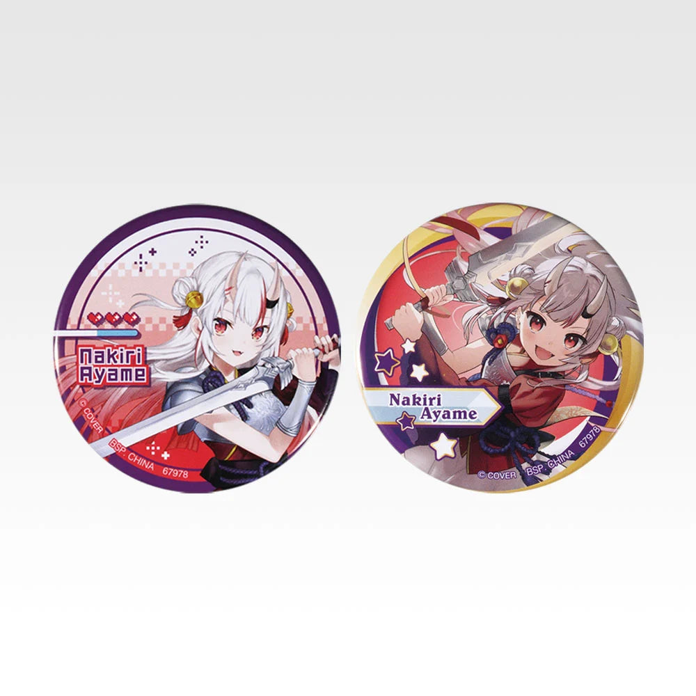Ichiban Kuji Hololive RPG Style - Pin Badge Prize Complete Set Of 8 Types