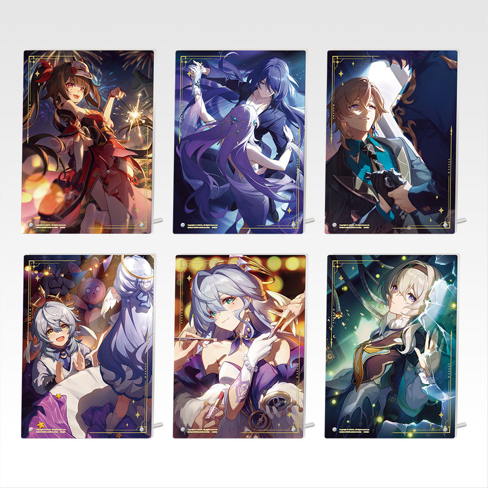 Ichiban Kuji Honkai: Star Rail Vol.2 - D Prize Acrylic Board Complete Set of 6 Types