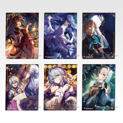 Ichiban Kuji Honkai: Star Rail Vol.2 - D Prize Acrylic Board Complete Set of 6 Types
