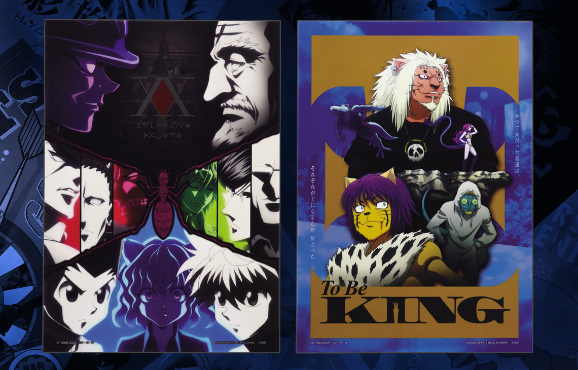 Ichiban Kuji Hunter X Hunter CHIMERA ANT - H Prize Clear Poster Complete Set of 10 Types