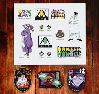 Ichiban Kuji Hunter X Hunter CHIMERA ANT - I Prize Clear Sticker & Flake Sticker Complete Set of 10 Types