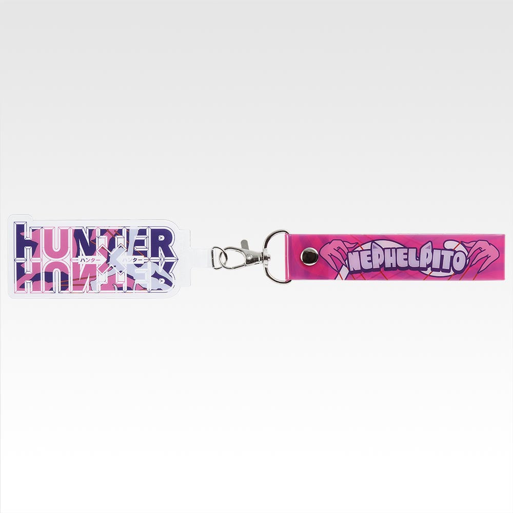 Ichiban Kuji Hunter X Hunter CHIMERA ANT 2 - I Prize Phone Tab with Strap/Neck Strap & Sticker Assortment Complete Set of 10 Types