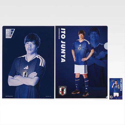 Ichiban Kuji Japan National Football Team ver. The Best View in 2026 - H Prize Clear File & Sticker Complete Set of 13 Types