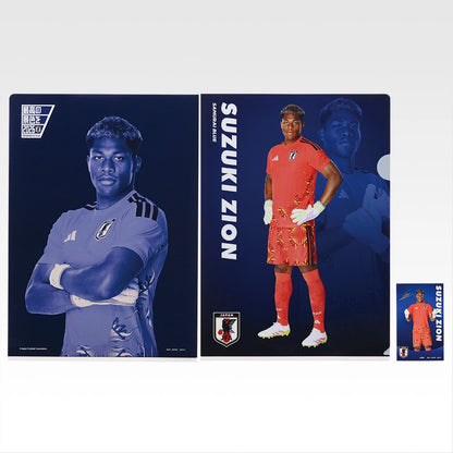 Ichiban Kuji Japan National Football Team ver. The Best View in 2026 - H Prize Clear File & Sticker Complete Set of 13 Types