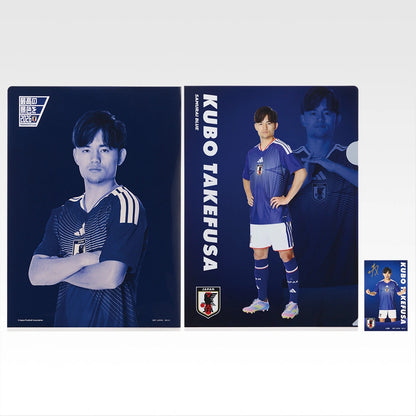 Ichiban Kuji Japan National Football Team ver. The Best View in 2026 - H Prize Clear File & Sticker Complete Set of 13 Types