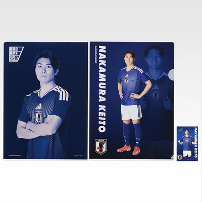 Ichiban Kuji Japan National Football Team ver. The Best View in 2026 - H Prize Clear File & Sticker Complete Set of 13 Types