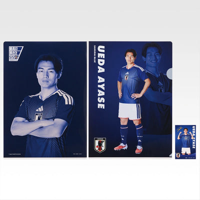 Ichiban Kuji Japan National Football Team ver. The Best View in 2026 - H Prize Clear File & Sticker Complete Set of 13 Types