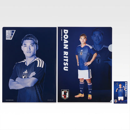 Ichiban Kuji Japan National Football Team ver. The Best View in 2026 - H Prize Clear File & Sticker Complete Set of 13 Types