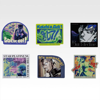Ichiban Kuji JoJo's Bizarre Adventure Diamond is Unbreakable STAND RUSH! - J Prize Sticker Collection Complete Set of 10 Types