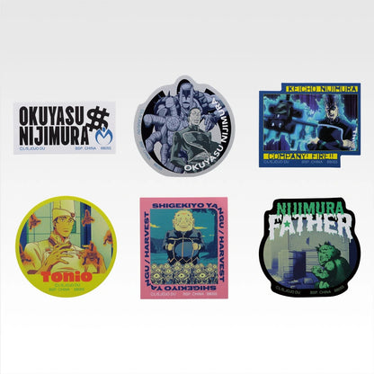 Ichiban Kuji JoJo's Bizarre Adventure Diamond is Unbreakable STAND RUSH! - J Prize Sticker Collection Complete Set of 10 Types