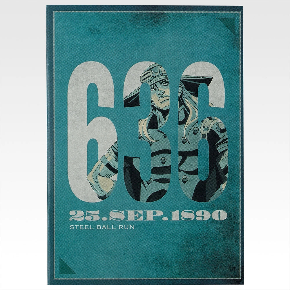 Ichiban Kuji JoJo's Bizarre Adventure Steel Ball Run - I Prize Notebook Collection Complete Set Of 10 Types