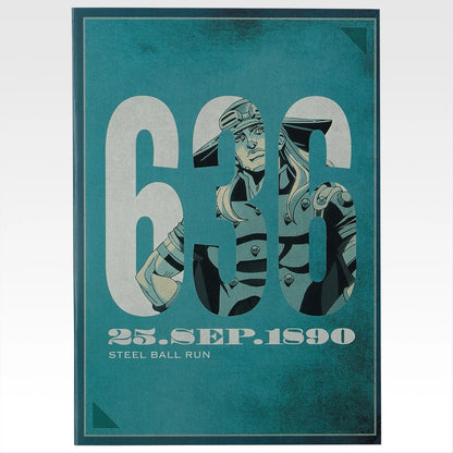 Ichiban Kuji JoJo's Bizarre Adventure Steel Ball Run - I Prize Notebook Collection Complete Set Of 10 Types