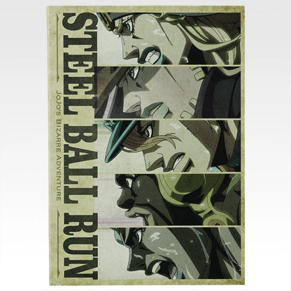 Ichiban Kuji JoJo's Bizarre Adventure Steel Ball Run - I Prize Notebook Collection Complete Set Of 10 Types