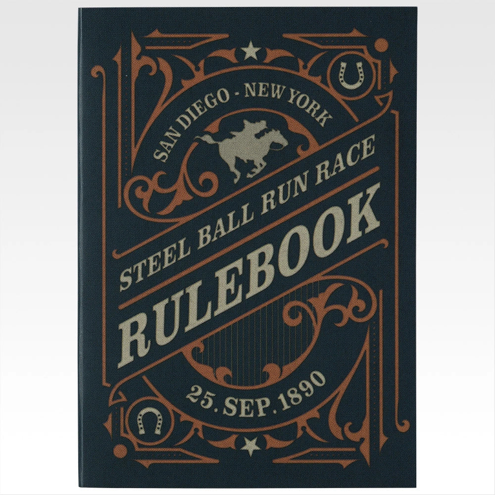Ichiban Kuji JoJo's Bizarre Adventure Steel Ball Run - I Prize Notebook Collection Complete Set Of 10 Types