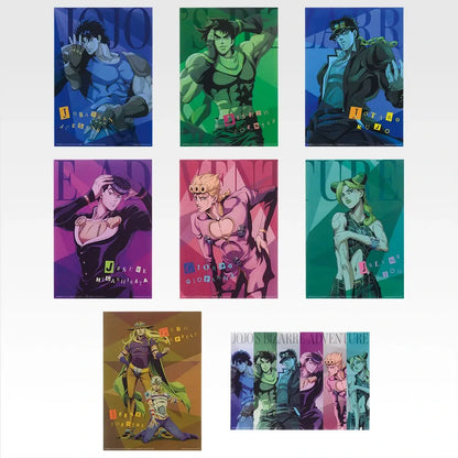 Ichiban Kuji JoJo's Bizarre Adventure The Gathering Of STARS - K Prize Clear Poster (8 Types)